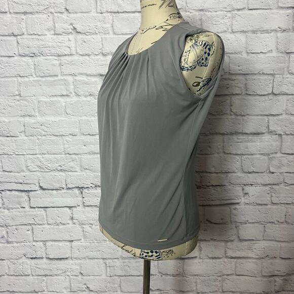 Calvin Klein Gray Blouse Tank - Picture 6 of 7